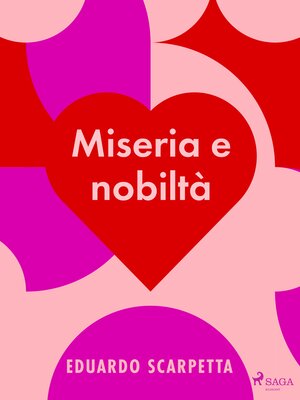 cover image of Miseria e nobiltà